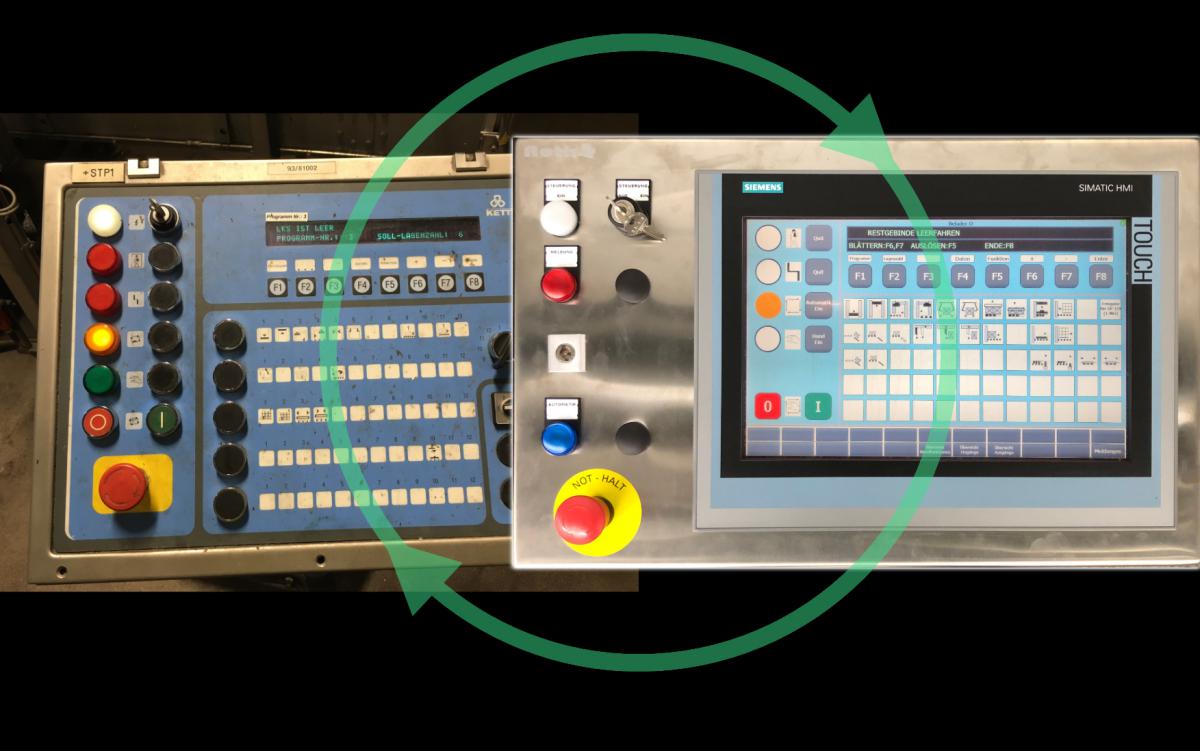 Hochrüsten alter HMI nach Siemens TIA Portal